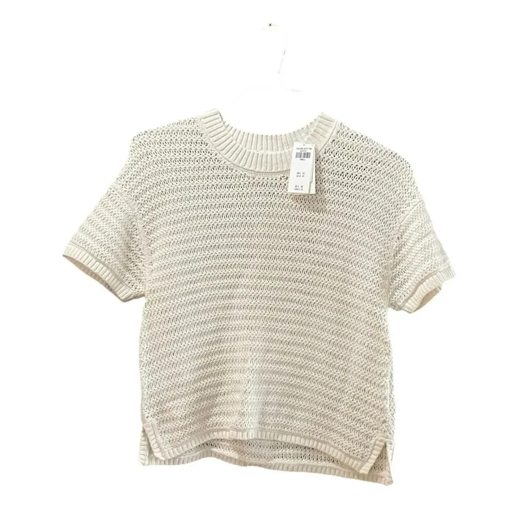 Abercrombie & Fitch Cream Knit Sweater
